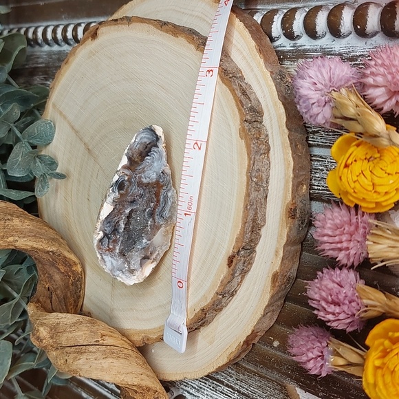 Oco Geode Quartz crystal Geode Agate Natural Crystal Decor - Picture 10 of 17